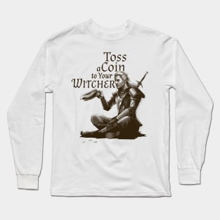 Toss a Coin v2 Long Sleeve T-Shirt